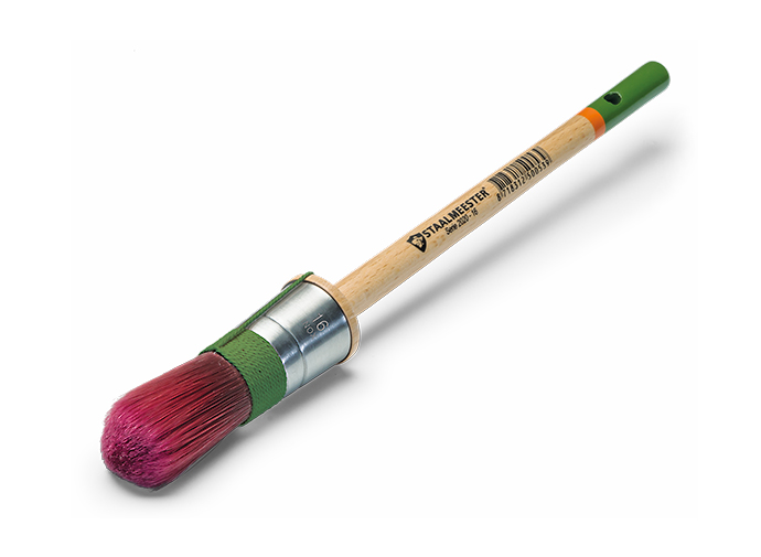 Staalmeester ProHybrid - Patentpuntkwast - Rundpinsel - Round Paintbrush